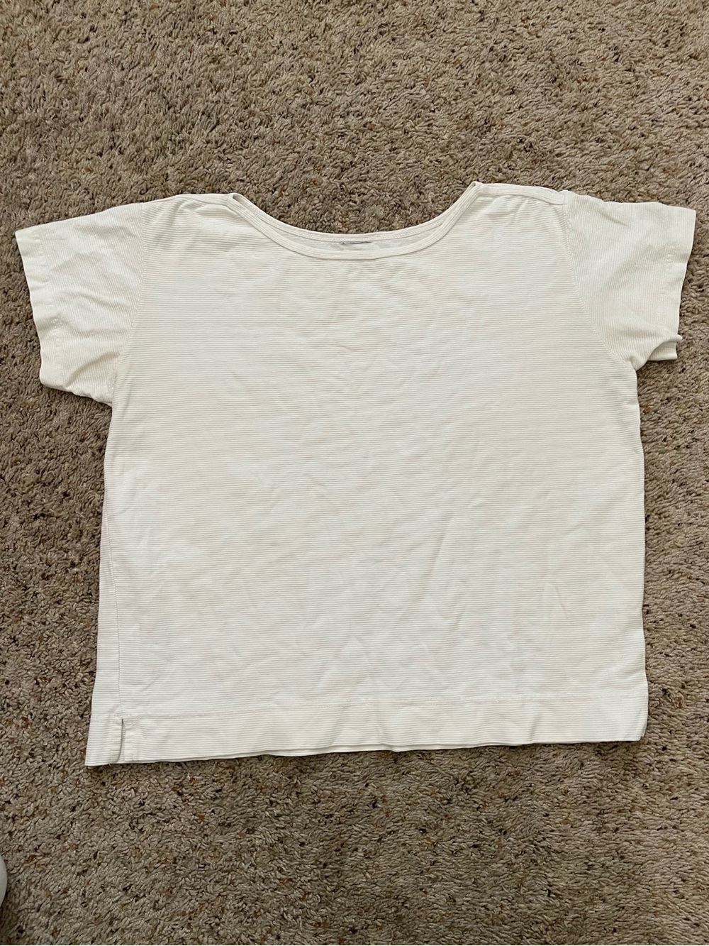 Columbia Womans White Short Sleeve Tee